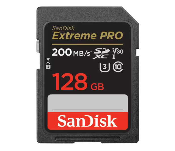 Sandisk Outlet 128GB SDXC Extreme PRO 200MB/s A2 C10 V30 UHS-I - 1561266 - zdjęcie